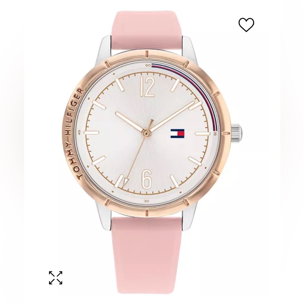 Tommy Hilfiger
Women's Pink Silicone Strap Watch 38mm
